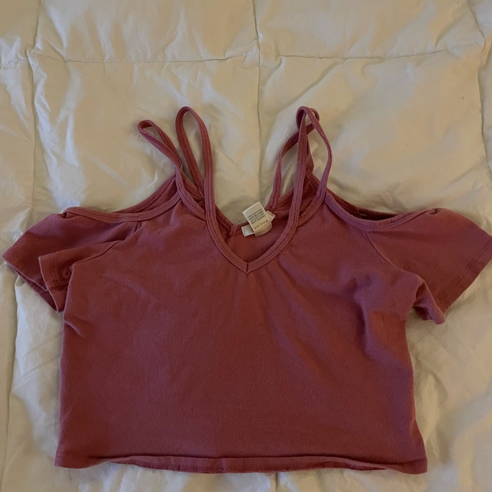 Pink croptop